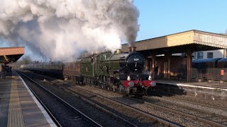 GWR No. 7029 Clun Castle in action in the pre-Covid year of 2019 - all in glorious 4K