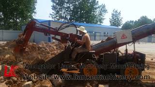 ZWY 80H wheel loader testing in factory