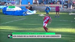 Los goles de Santiago González: de Deportivo Maipú a la Superliga (29/05/18)