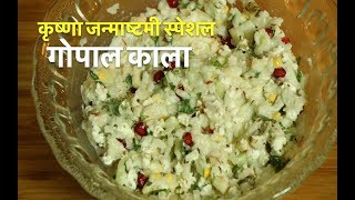 गोपाल काला - कृष्णा जन्माष्टमी स्पेशल I दही काला I Gopalkala Recipe I how to make dahikala