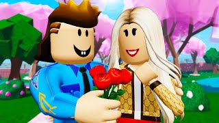 Officer Roofus Falls In Love! A Roblox Movie (Brookhaven RP)
