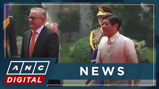 Marcos welcomes Australian PM in Malacañang | ANC