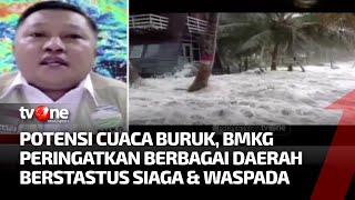 Peringatan BMKG di Sejumlah Daerah Ini soal Cuaca Ekstrem | AKIP tvOne