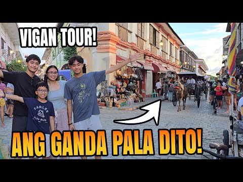 NAGULAT PO KAMI SA GANDA NG VIGAN! Ganito Pala Dito!