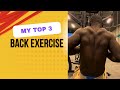 My Top 3 Back Workout At Home