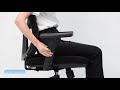 Roy-H(black), Modern design office furniture Ergonomic extension foot rest gaming chair