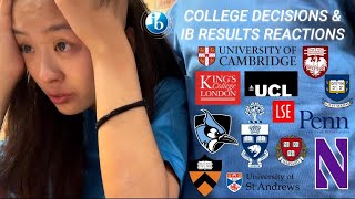 COLLEGE DECISIONS + IB RESULTS REACTION 2023 (ivies, t10s northwestern jhu, uk cambridge, hk intl)