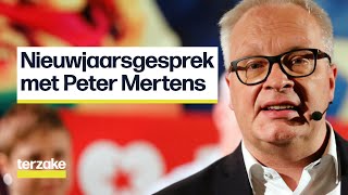 Nieuwjaarsgesprek met PVDA-voorzitter Peter Mertens | Terzake