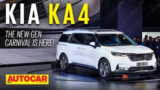 Kia KA4 - The new Carnival is (finally) coming! | Auto Expo 2023 | Autocar India