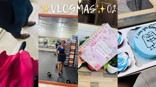 VLOGMAS-2 💕✨🎄// Gifting my secret Santa’s 🎄// 🧑🏾‍🍳 Cooking// Gym week2❤️🎄