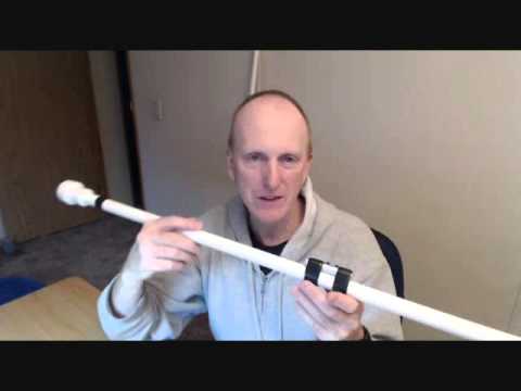 Easy Homemade Blowgun & Darts - YouTube