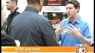 RIT on TV: NTID Job Fair on 10NBC