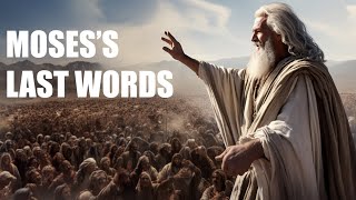 These were Moses' final words | Bible Stories