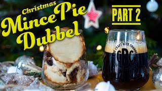 Tasting our mince-pie inspired Dubbel homebrew! | The Craft Beer Channel