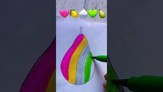 💔🍋🌧💚🍐Satisfying Art Vidio #art #trending #shortsvideo #artwork #artvidio #artvidios