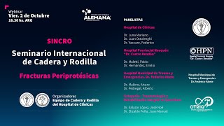 SEMINARIO INTERNACIONAL ONLINE EN CADERA Y RODILLA - FRACTURAS PERIPROTÉSICAS