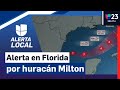 Huracán Milton tiene en alerta máxima a Florida: ¿cuál será su trayectoria? Te contamos