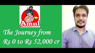 Amul's journey from Rs 0 to Rs 52,000 cr | Amul case study | Business Strategies | By Pratik Bagadia