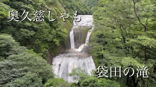 【茨城旅⑧】絶品奥久慈しゃもの親子丼と大迫力！袋田の滝　ハイエースバンライフ