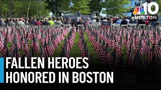 Fallen heroes honored at Boston memorial