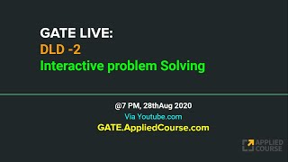 LIVE: Interactive Problem Solving session on DLD-2