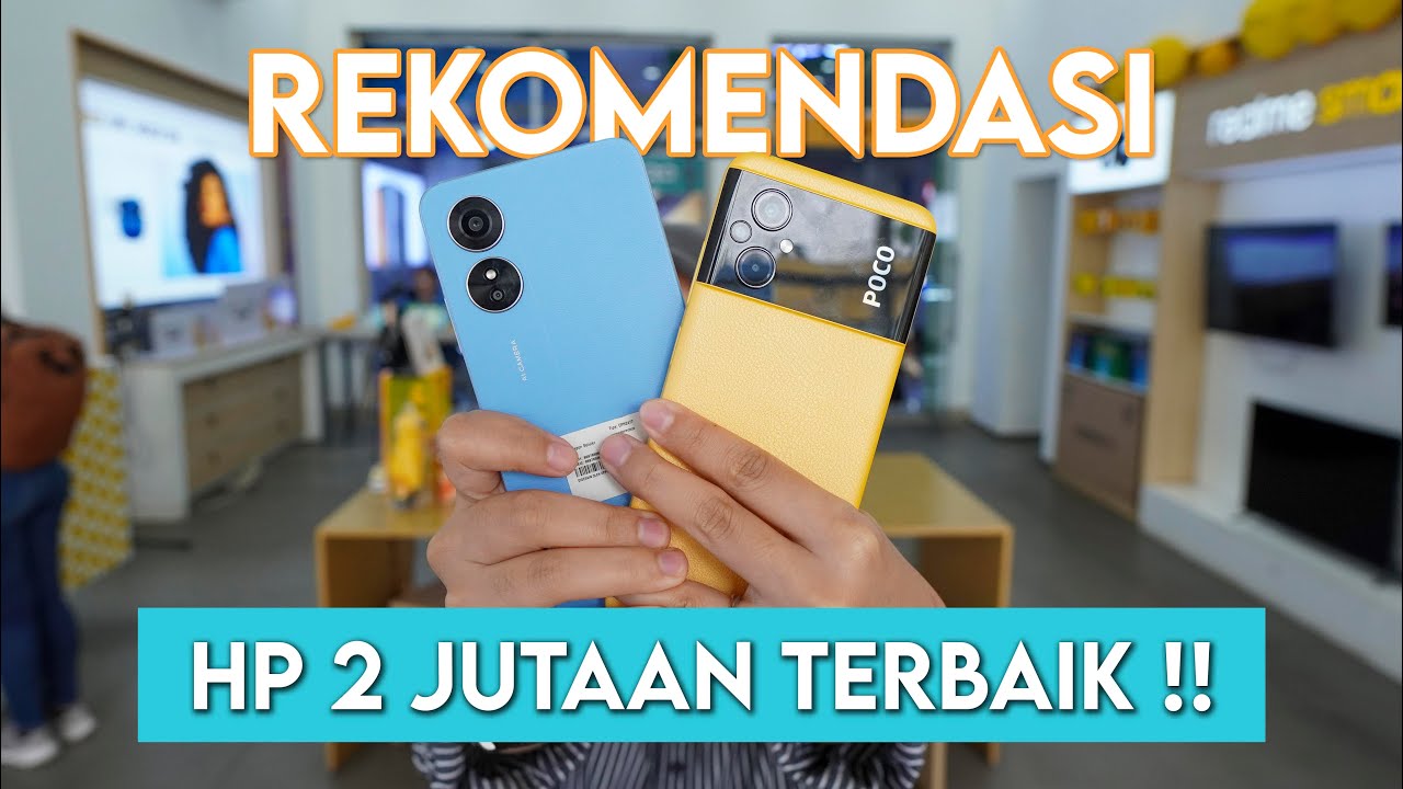 REKOMENDASI HP 2 JUTAAN JANUARI 2023 - YouTube