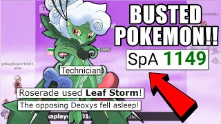 TECHNICIAN ROSERADE IS OVERPOWERED! POKEMON SCARLET AND VIOLET | POKEMON SHOWDOWN