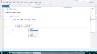 C# NET Tutorial - 21 - String functions Part 1