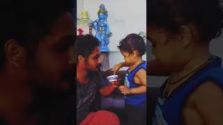 പൊന്നുപോലെ കാത്തിടാം.. ♥️🥰💞#yashwick #dad #son#viralvideos #love till end😜dad ♥️son