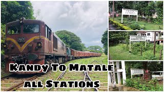 Kandy to Matale All Stations