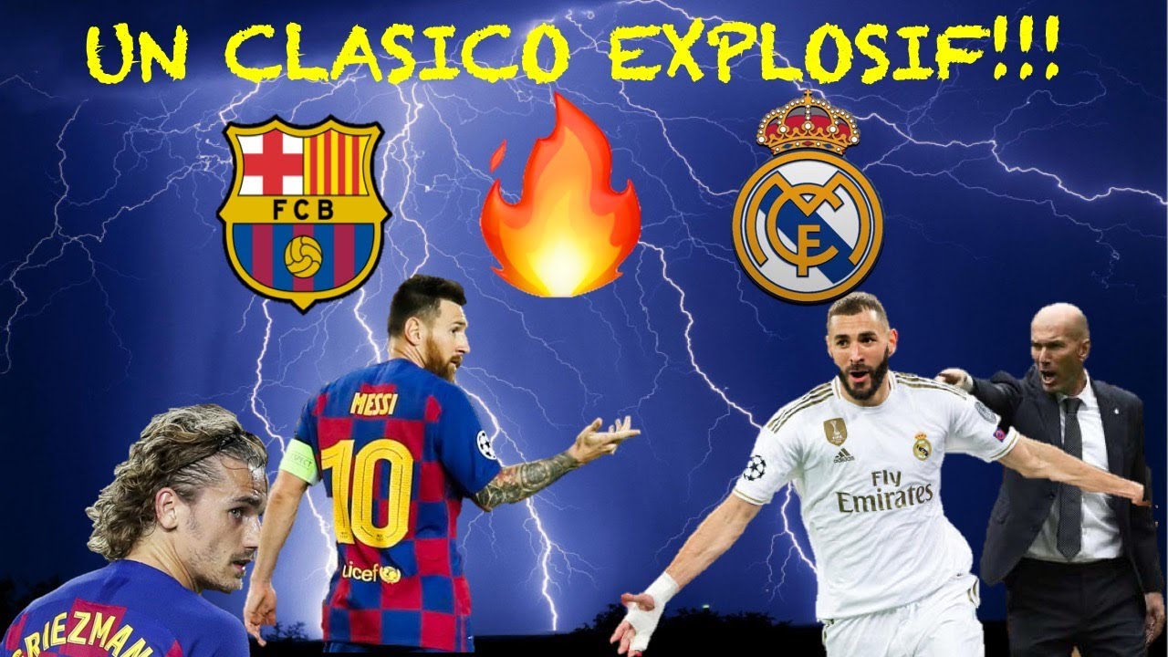 FC BARCELONE VS REAL MADRID: UN CLASICO DÉCISIF!!! - YouTube