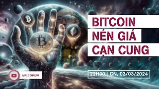 BITCOIN nén giá dao động hẹp, cạn cung | Shake out rũ hàng ALTCOIN