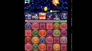 【パズドラ】ゼウス降臨！【霊護の白虎・ハク 12.25 倍 PT】