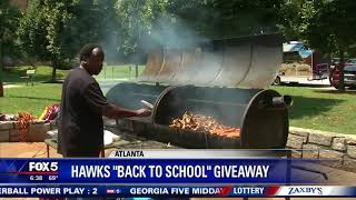 Atlanta Hawks player gives back