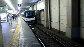 京阪７０００系７００１Ｆ京橋駅到着