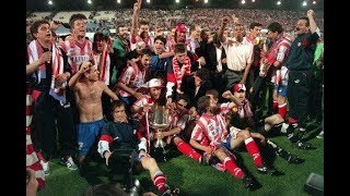 1995/96.- FC Barcelona 0 Vs. Atlético Madrid 1 (Copa del Rey - Final)
