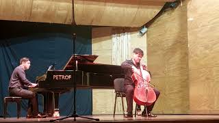 Shostakovich Cello Sonata , Movimientos 1 y 2