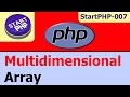 PHP Multidimentional array for absolute beginners #startphp-007