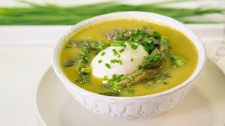 Live from the Kitchen: Asparagus and Leek Soup | Sunset