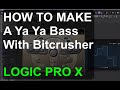 HOW TO MAKE A YA YA BASS SOUND : LOGIC PRO X