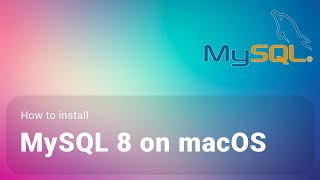How to install MySQL 8 on macOS using Homebrew