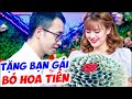 Cô nàng ĐẸP NHƯ TIÊN thích thú chàng trai TẶNG BÓ HOA TIỀN KHỦNG QUyền Linh há mồm Hẹn Hò Quyền Linh