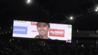 2017/5/31　北海道日本ハムファイターズ　ヒーローインタビュー　斎藤佑樹\u0026中田翔