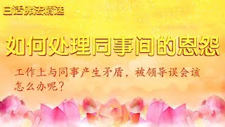 卢台长 白话佛法 如何处理同事间的恩怨  化解方法请留言联络我们