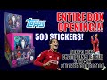 ENTIRE BOX OPENING! ☆ Topps CHAMPIONS LEAGUE 2021-22 Sticker Collection ☆ 500 STICKERS !!!