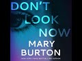 Don't Look Now By Mary Burton | Audiobook Mystery, Thriller & Suspense