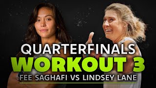 Taylor Self vs The World | CrossFit Born Primitive Quarterfinals | Test 2 (QF Workout 3)