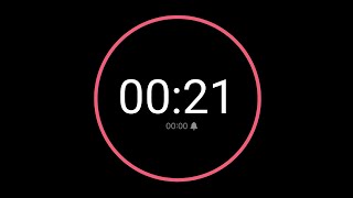 21 Second Countdown Timer / iPhone Timer Style