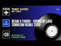 BEAM & YANOU - SOUND OF LOVE (SUNBEAM REMIX) [2000]