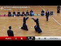 大阪府 福岡県　第71回全日本都道府県対抗剣道優勝大会 決勝 46試合